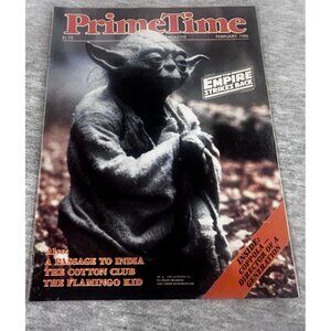 Prime Time Magazines Star Wars Yoda With Character Paperback 1986
